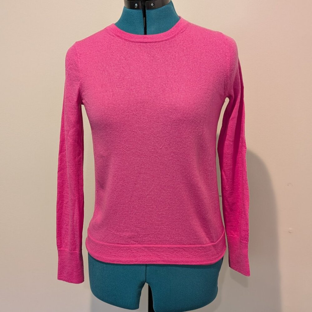 J Crew Reimagined Long Sleeve Merino Wool Sweater, Size S